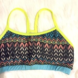 Prism Sport padded razorback sports bra